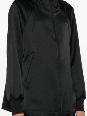 Y-3 Women's Black Full-Zip Utility Jacket